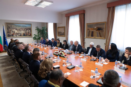 Meeting with the President of the Republic of Bulgaria - Mr. Rumen Radev 03.11.2025